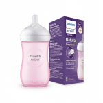 Philips Avent Natural Response Pink Baby Bottle 260ml