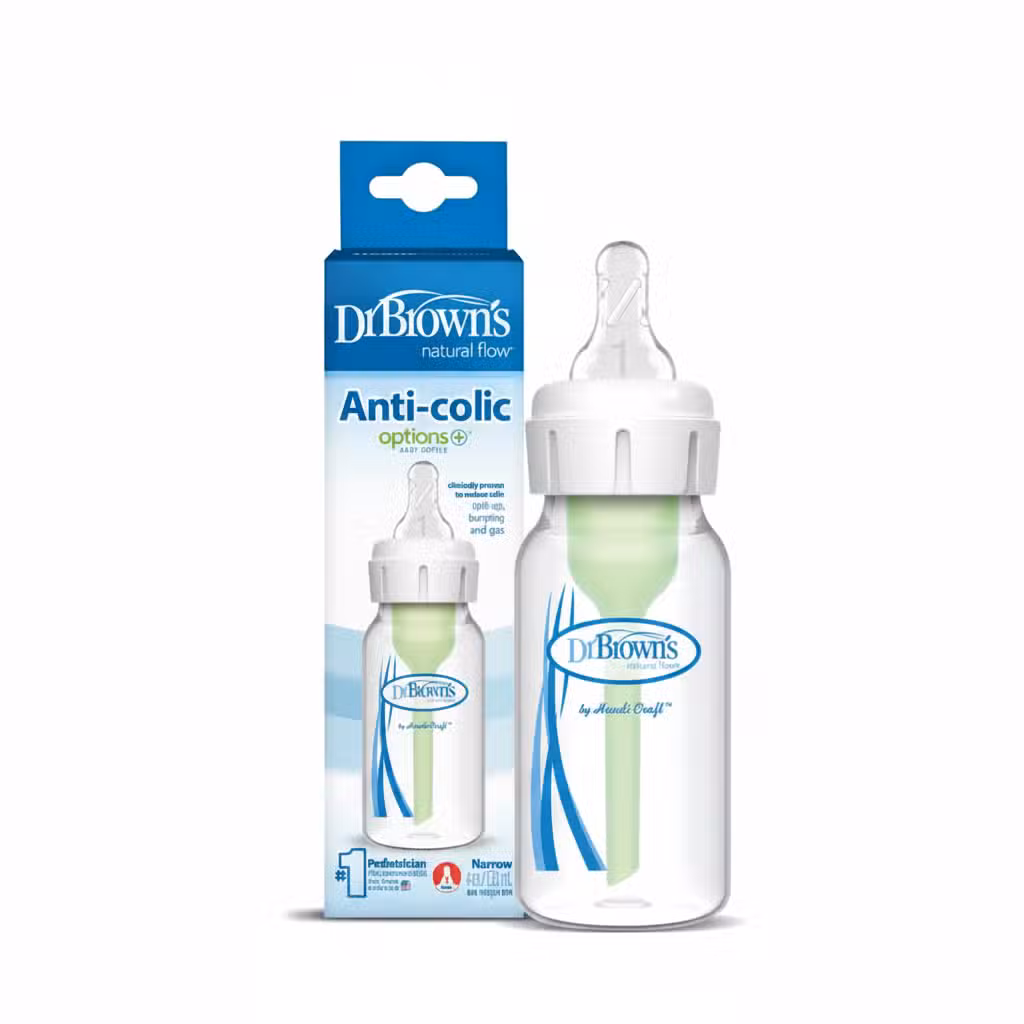 Dr Browns Options+ Anti-Colic Narrow Feeding Bottle 120ml