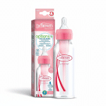 Dr Browns Options+ Anti-Colic Narrow Pink Bottle 250ml