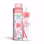 Dr Browns Options+ Anti-Colic Narrow Pink Bottle 250ml