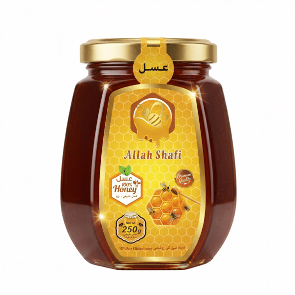 Allah Shafi Honey 250gm 100% Pure Natural Honey