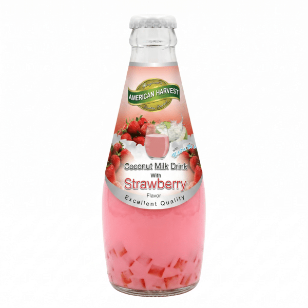 American Harvest Coconut Milk Drink Strawberry Flavor 290ml