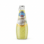 American Harvest Coconut Milk Drink Banana Flavor with Basil Seeds 290ml