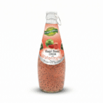 American Harvest Basil Seed Drink Watermelon Flavor 290ml