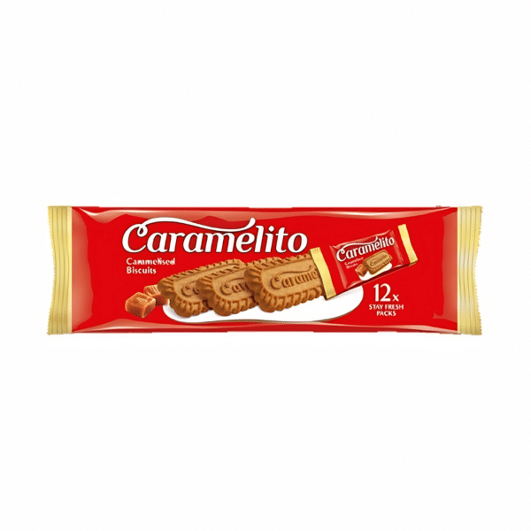 Caramelito Caramelised Biscuits 136 GM Stay Fresh Packs
