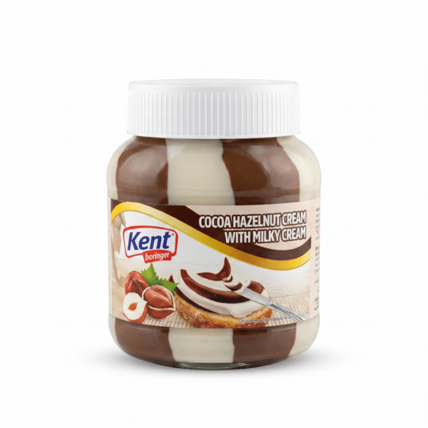 Kent Boringer Cocoa Hazelnut Cream with Milky Cream 350gm Spread