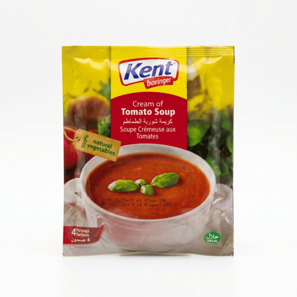Kent Boringer Cream of Tomato Soup 68gm Natural Vegetables