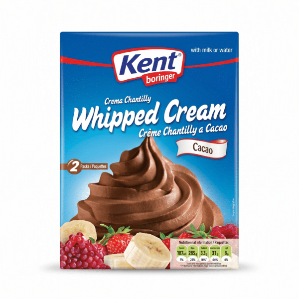 Kent Boringer Whipped Cream Cocoa 150gm