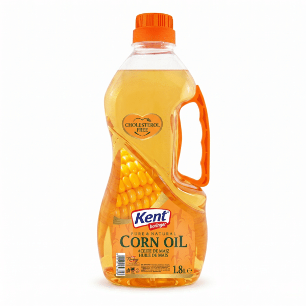 Kent Boringer Corn Oil 1.8L Cholesterol Free