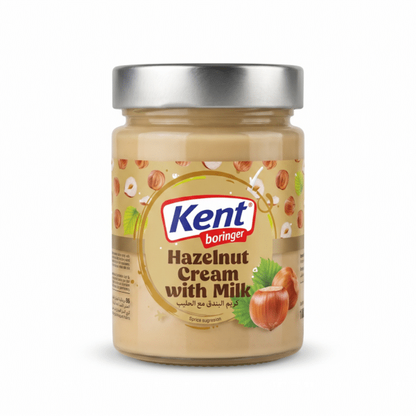 Kent Boringer Hazelnut Cream with Milk 350gm