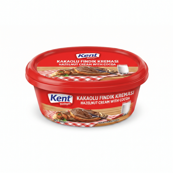 Kent Boringer Kakaolu Findik Kremasi Hazelnut Cream With Cocoa 400gm