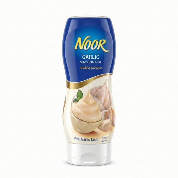 Noor Garlic Mayonnaise 295ml Real Garlic Taste