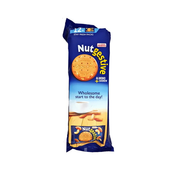 Nutgestive Almond Cashew Digestive Biscuits Stay Fresh Packs