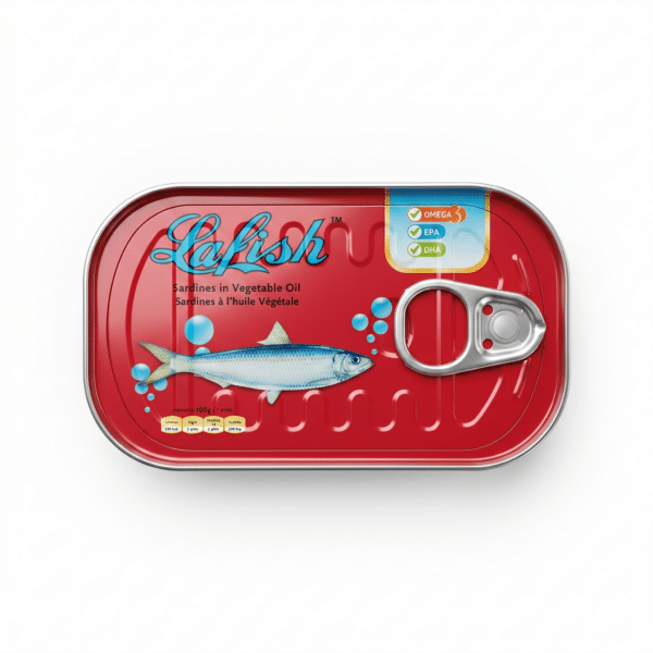 Lafish Sardines in Vegetable Oil 125g Omega 3 EPA DHA