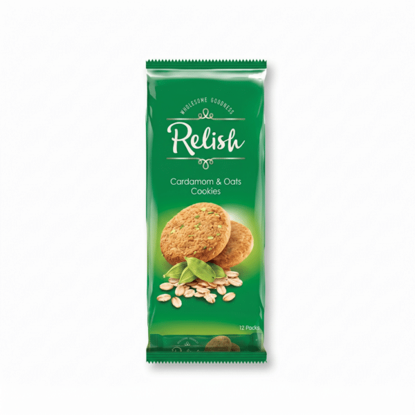Relish Cardamom Oats Cookies 504 GM Wholesome Goodness