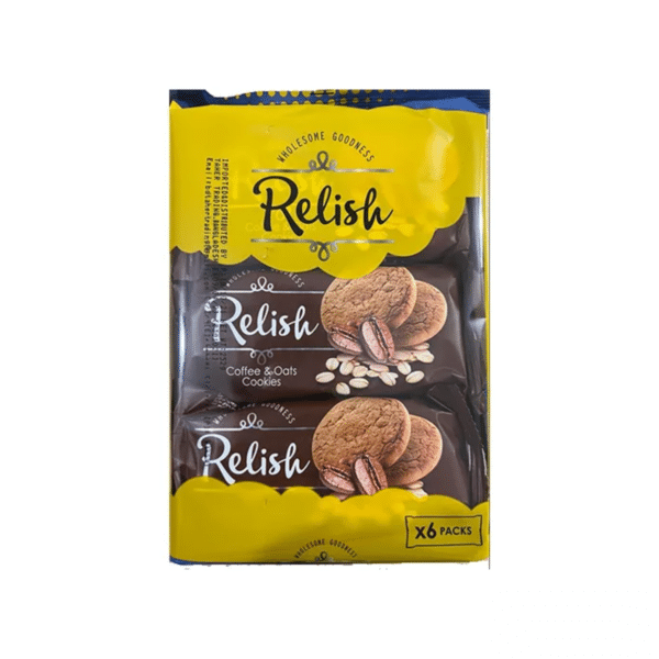 Relish Coffee & Oats Cookies 6 Packs