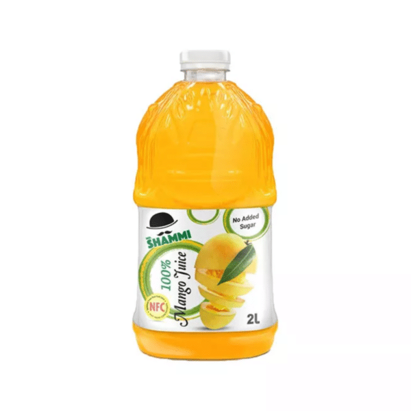 Shammi Mango Juice 2L No Added Sugar NFC