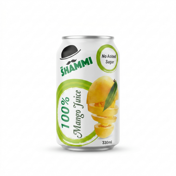 The Shammi 100% Mango Juice 330ml No Added Sugar
