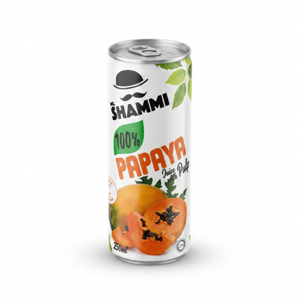 Mr Shammi 100% Papaya Juice with Pulp 250ml
