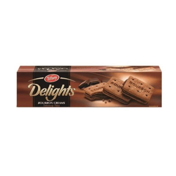 Tiffany Delights Bourbon Creams Deliciously Filled 200gm