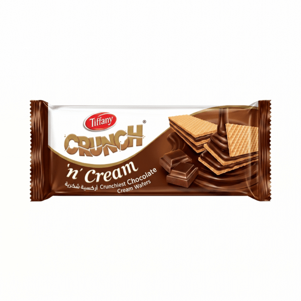 Tiffany Crunch n Cream Chocolate Cream Wafers 135gm