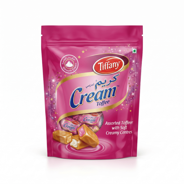Tiffany Cream Toffee Assorted Toffees with Soft Creamy Centres 600gm