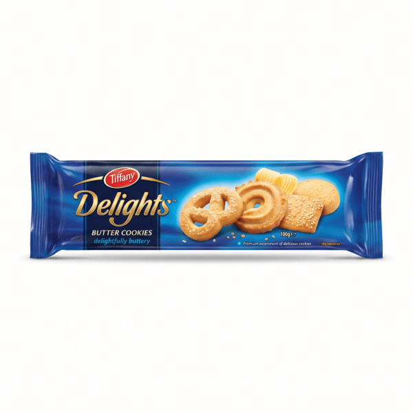 Tiffany Delights Butter Cookies Delightfully Buttery 100g
