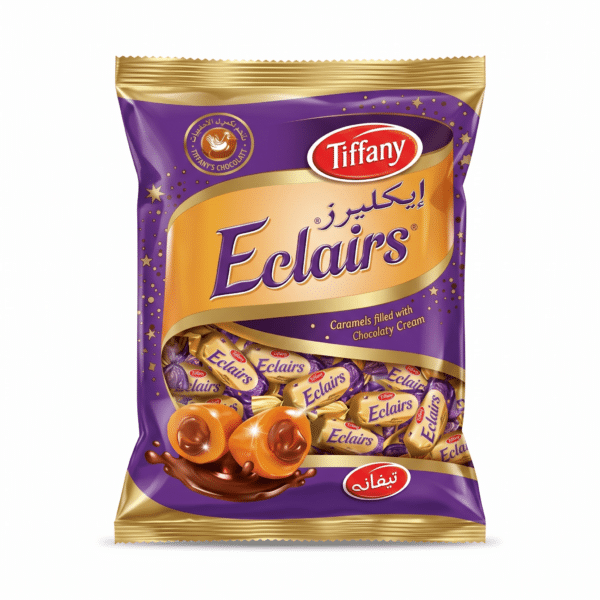 Tiffany Eclairs Caramels filled with Chocolaty Cream 325gm