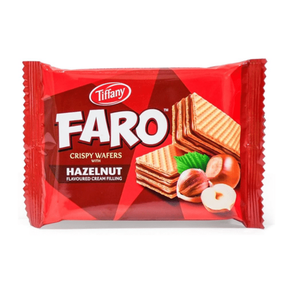 Tiffany Faro Crispy Wafers Hazelnut Flavoured Cream Filling 40gm