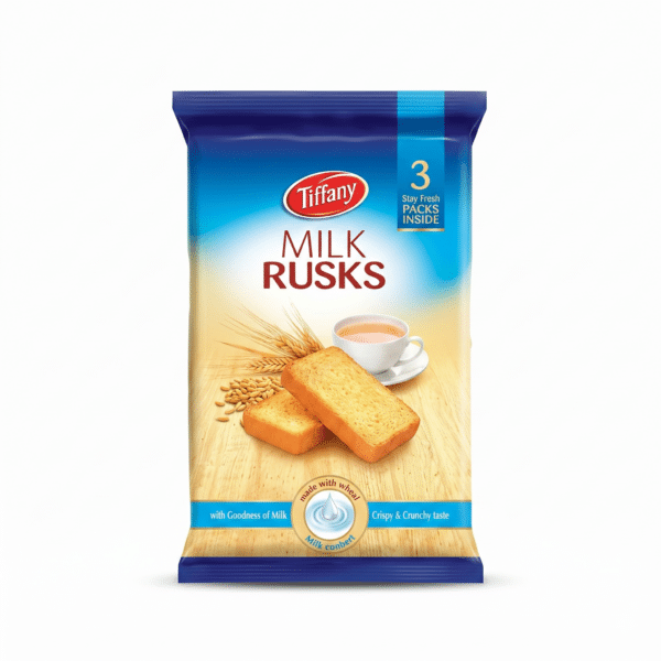 Tiffany Milk Rusks 280gm Stay Fresh Packs Crispy Crunchy
