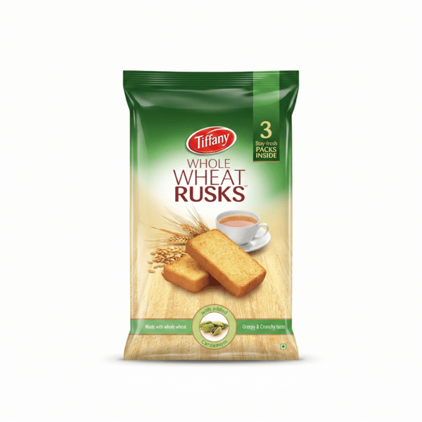 Tiffany Whole Wheat Rusks 280gm Cardamom