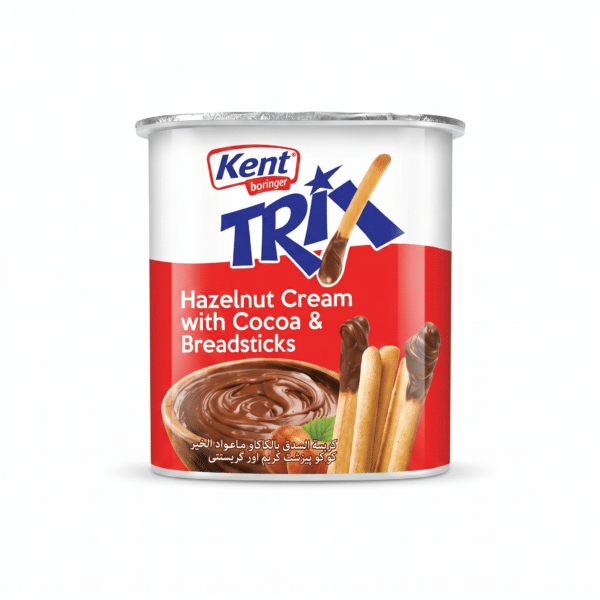 Kent Boringer Trix Hazelnut Cream With Cocoa Breadsticks 56gm